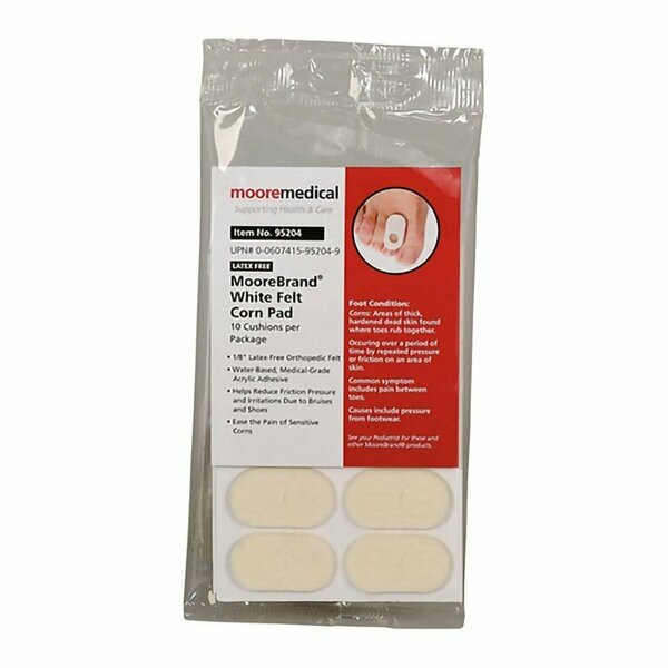 Mckesson Pedi-Pad MooreBrand Pedi-Pads Corn Pad, Size 101-A, 480PK 95204